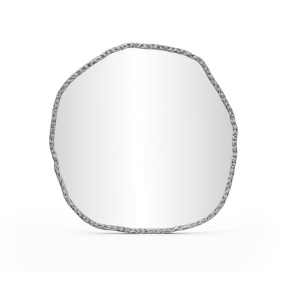 Molten Silver Iron Mirror