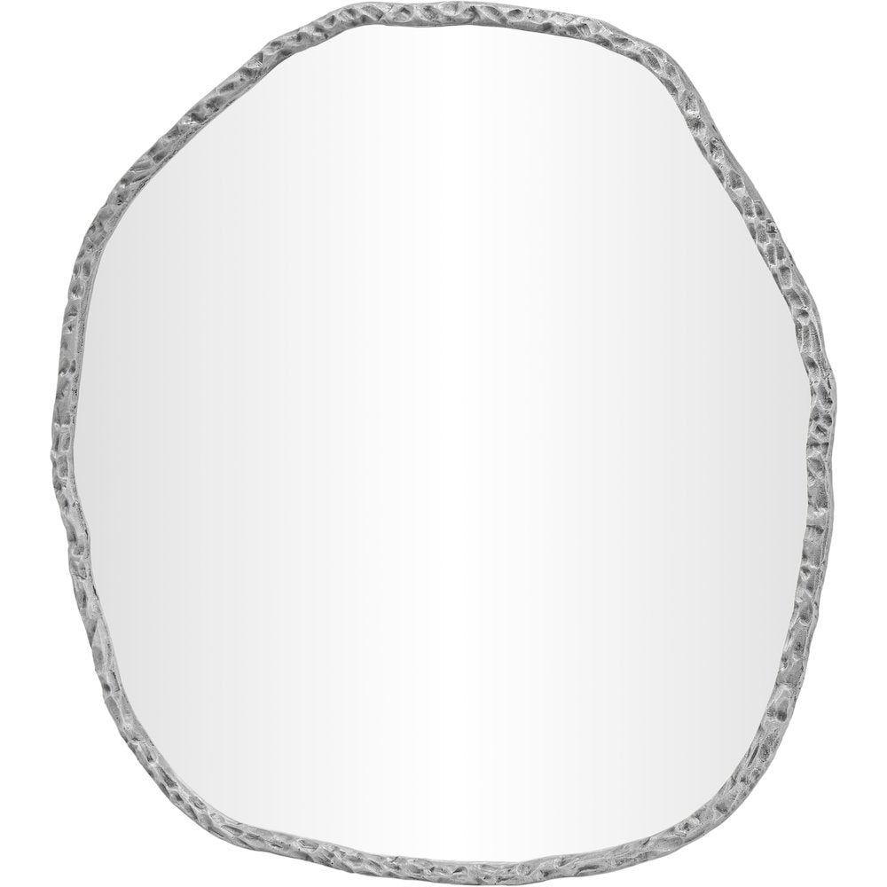 Molten Silver Iron Mirror
