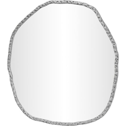 Molten Silver Iron Mirror