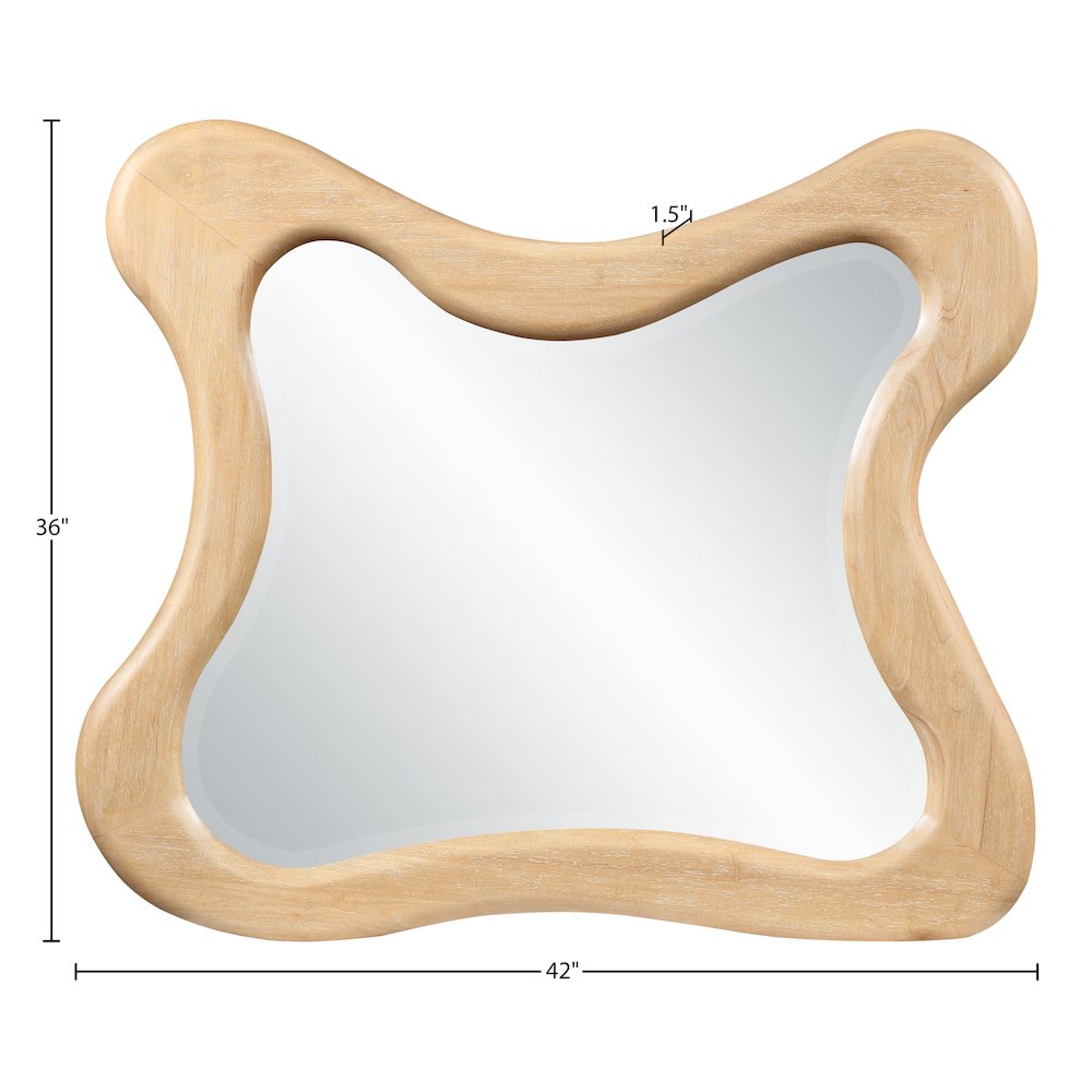 Verra Natural Solid Wood Mirror