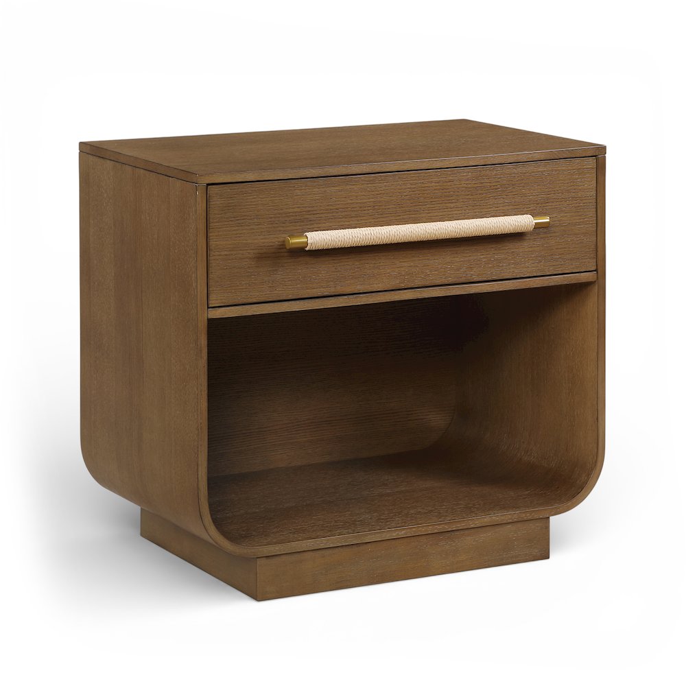 Sorell Brown Solid Wood Night Stand