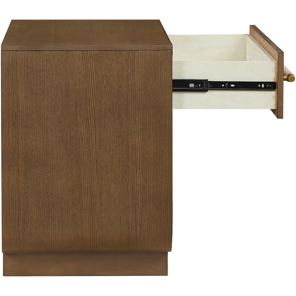 Sorell Brown Solid Wood Night Stand