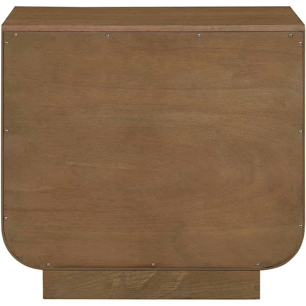 Sorell Brown Solid Wood Night Stand