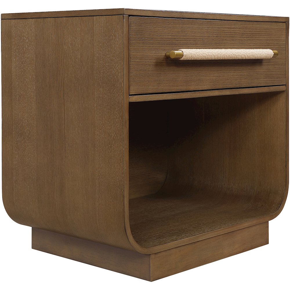 Sorell Brown Solid Wood Night Stand