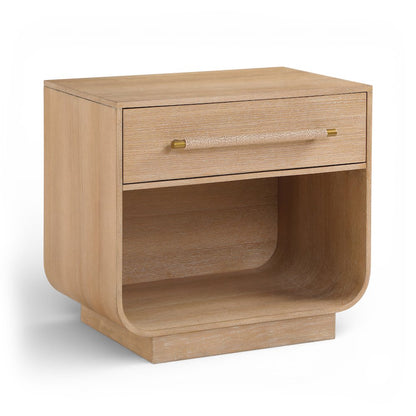 Sorell Natural Solid Wood Night Stand