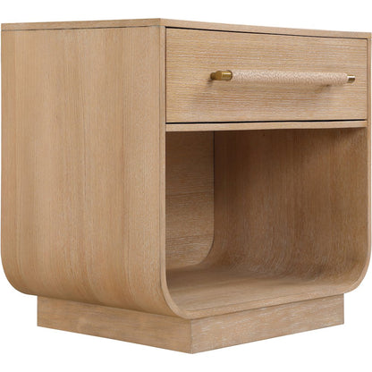 Sorell Natural Solid Wood Night Stand