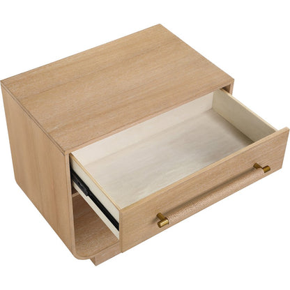 Sorell Natural Solid Wood Night Stand