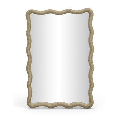 Meadow Natural Jute Rope Framed Mirror