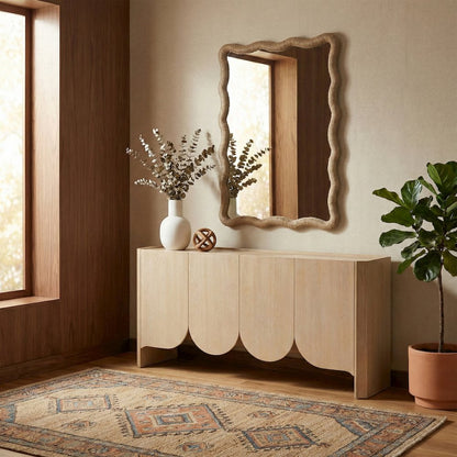 Meadow Natural Jute Rope Framed Mirror