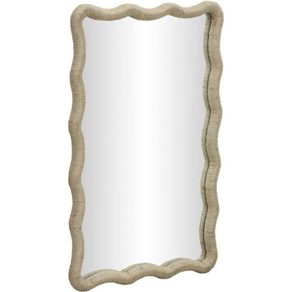 Meadow Natural Jute Rope Framed Mirror