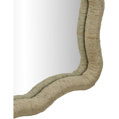 Meadow Natural Jute Rope Framed Mirror
