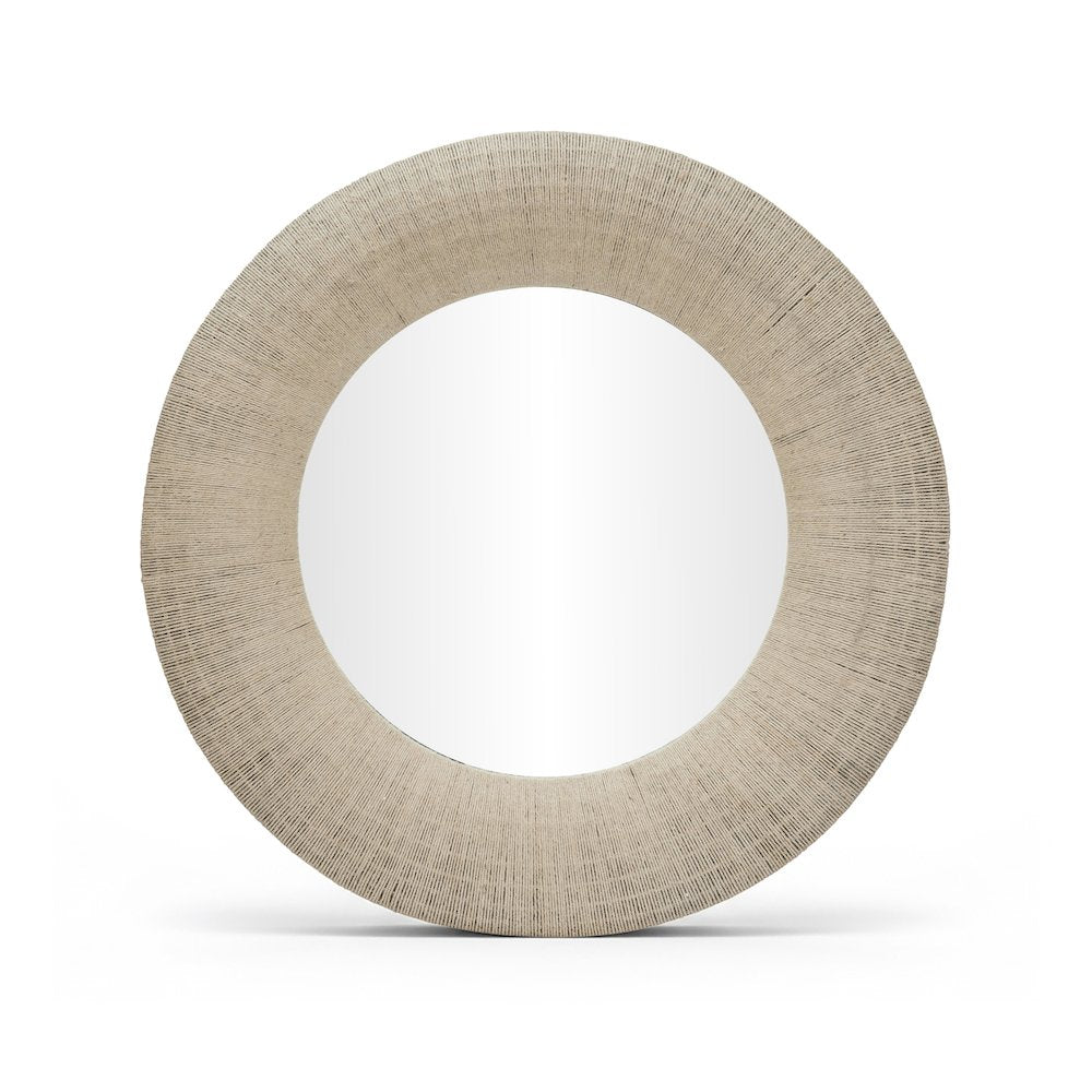 Meadow Natural Jute Rope Framed Mirror