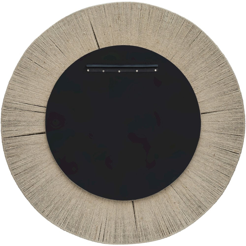 Meadow Natural Jute Rope Framed Mirror