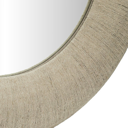 Meadow Natural Jute Rope Framed Mirror