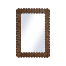 Revolve Brown Mirror