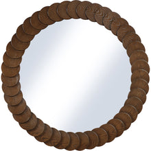 Revolve Brown Mirror