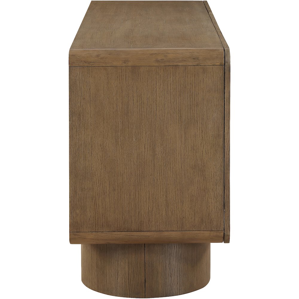 Adagio Brown Solid Wood And Oak Veneer Sideboard/Buffet