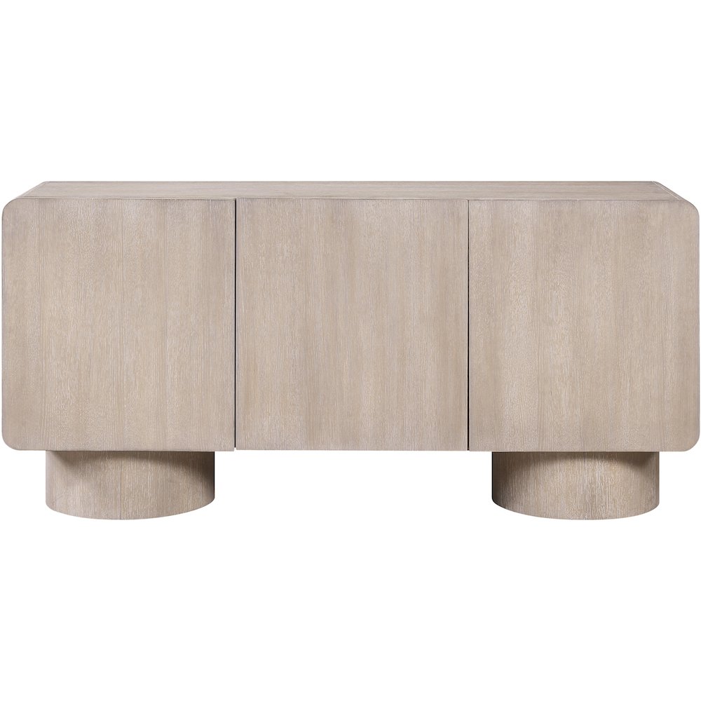 Adagio Natural Solid Wood And Oak Veneer Sideboard/Buffet