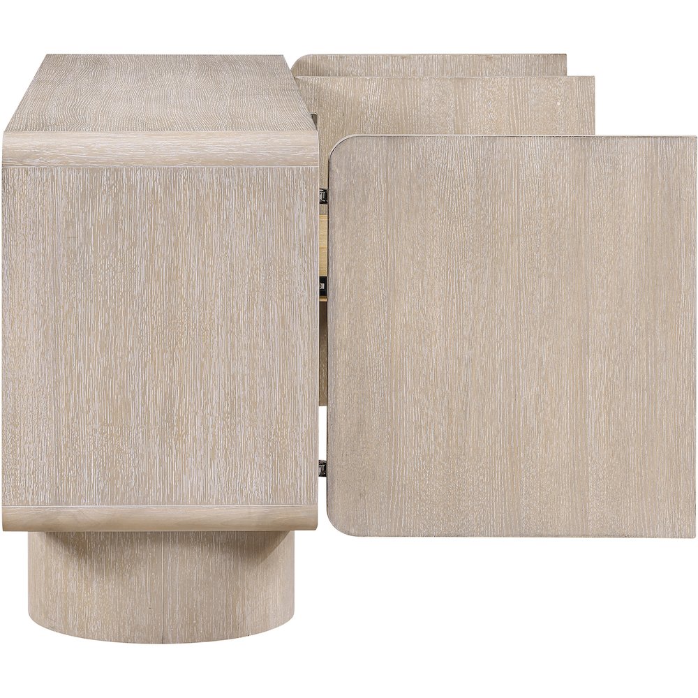 Adagio Natural Solid Wood And Oak Veneer Sideboard/Buffet