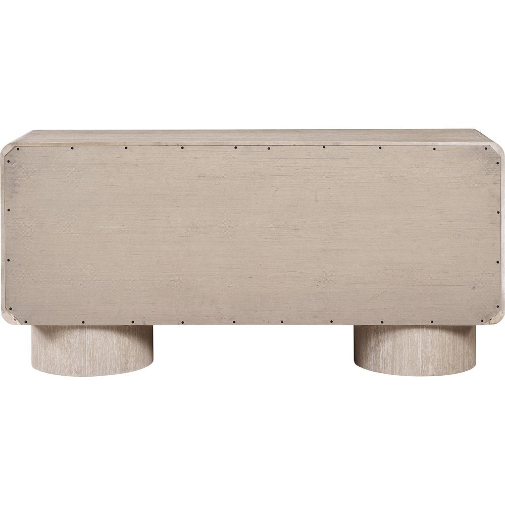 Adagio Natural Solid Wood And Oak Veneer Sideboard/Buffet