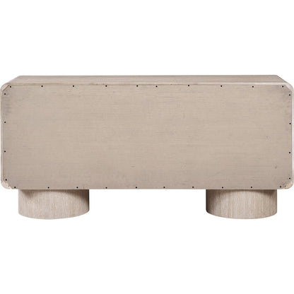 Adagio Natural Solid Wood And Oak Veneer Sideboard/Buffet