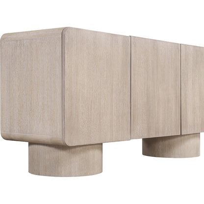 Adagio Natural Solid Wood And Oak Veneer Sideboard/Buffet