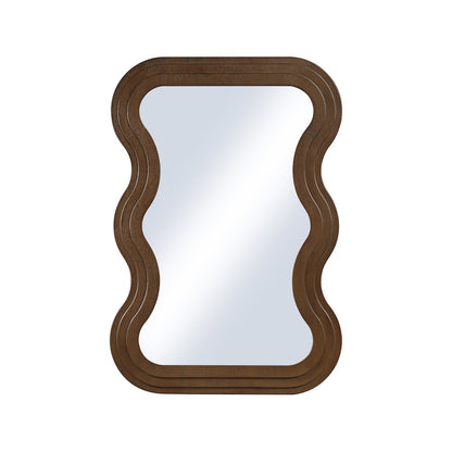 Bellagio Brown Oak Veneer Mirror