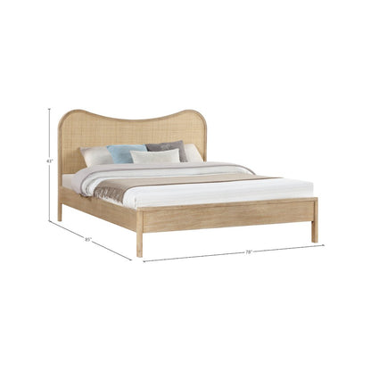 Windsor Natural Rubberwood King Bed
