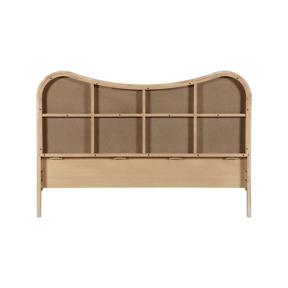 Windsor Natural Rubberwood King Bed