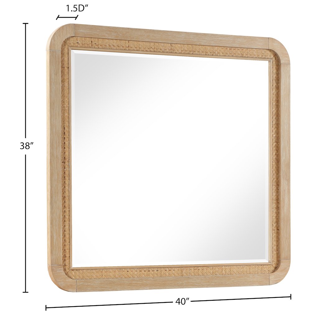 Windsor Natural Rubberwood Mirror