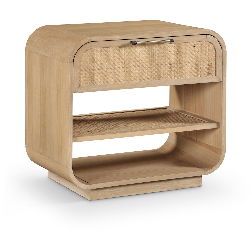Windsor Natural Rubberwood Night Stand