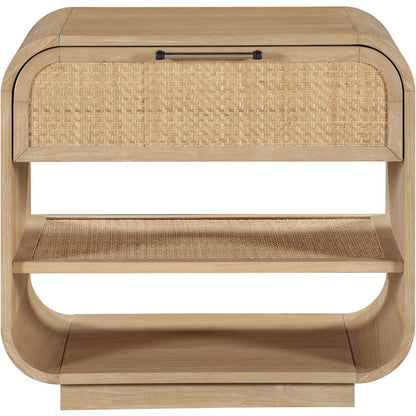Windsor Natural Rubberwood Night Stand