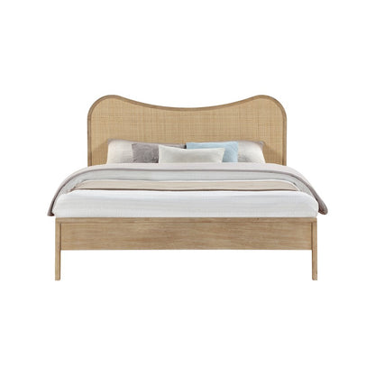 Windsor Natural Rubberwood Queen Bed