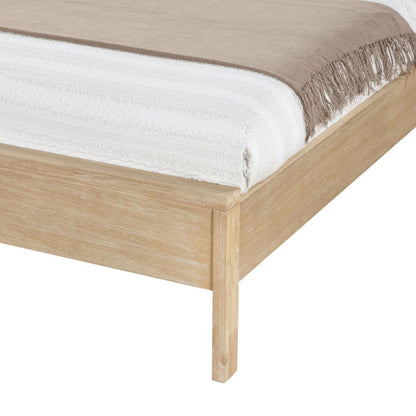 Windsor Natural Rubberwood Queen Bed