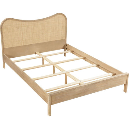 Windsor Natural Rubberwood Queen Bed