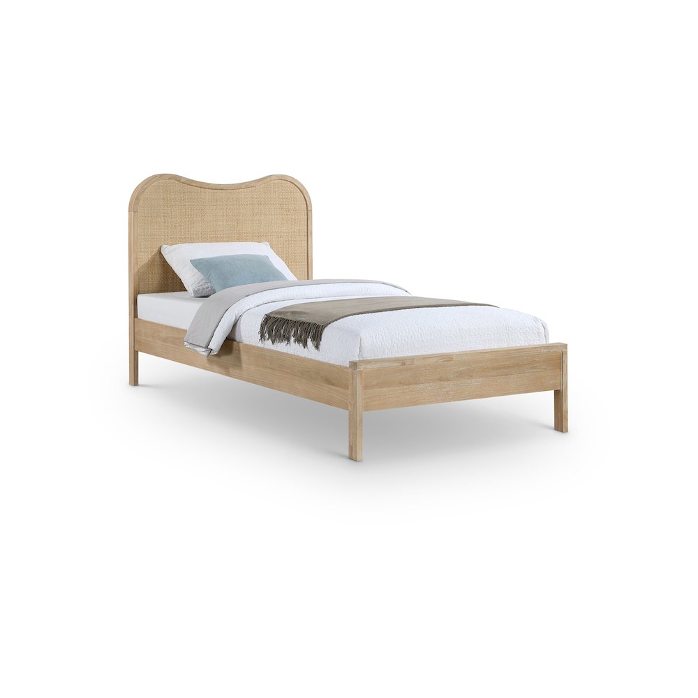 Windsor Natural Rubberwood Twin Bed