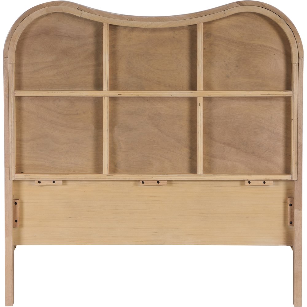 Windsor Natural Rubberwood Twin Bed