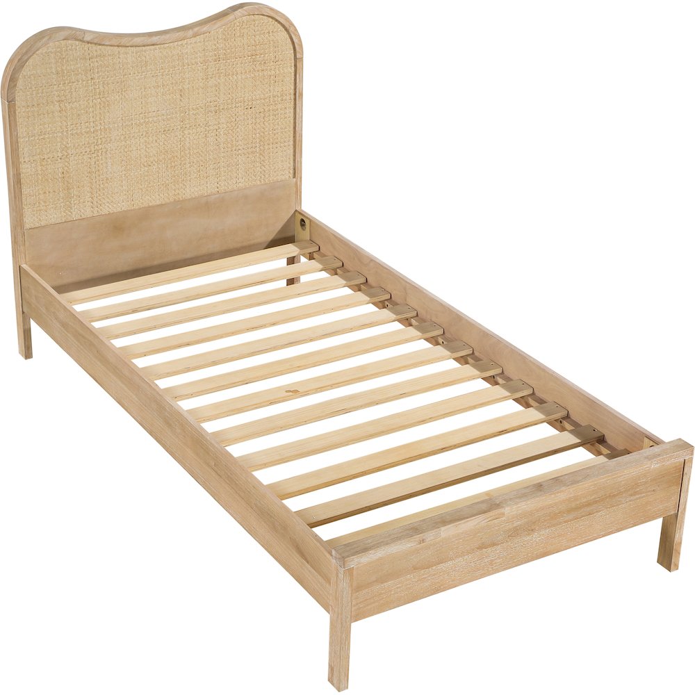 Windsor Natural Rubberwood Twin Bed