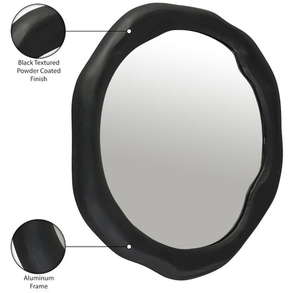 Armada Black Aluminum Mirror