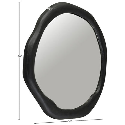 Armada Black Aluminum Mirror