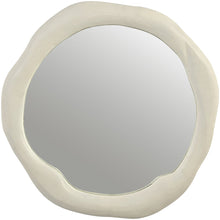 Armada Cream Aluminum Mirror