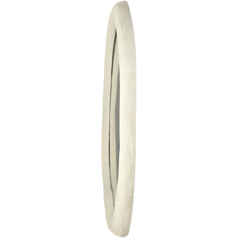 Armada Cream Aluminum Mirror