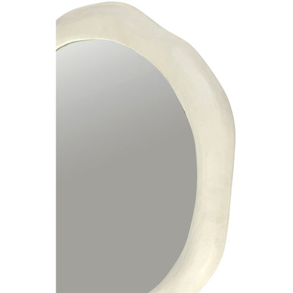 Armada Cream Aluminum Mirror