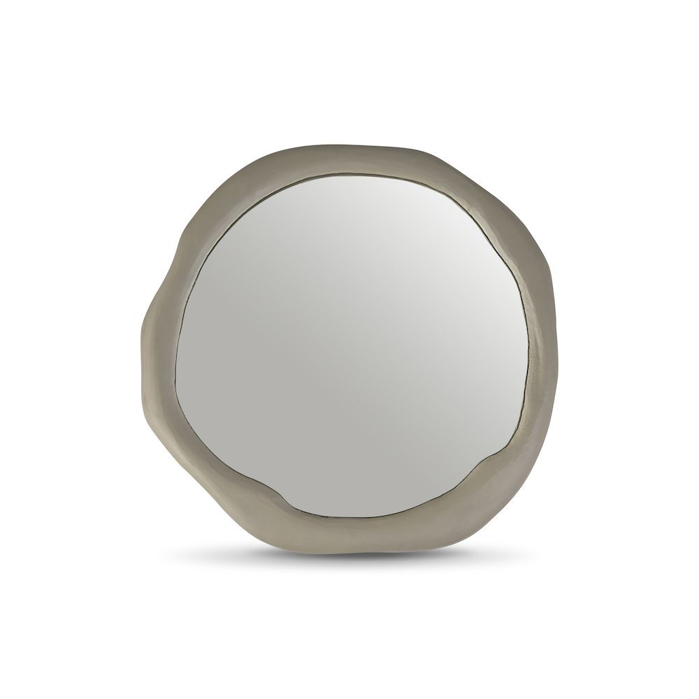 Armada Taupe Aluminum Mirror