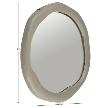 Armada Taupe Aluminum Mirror