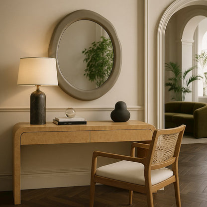 Armada Taupe Aluminum Mirror