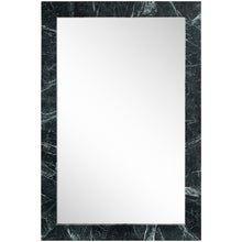 Pavia Green Genuine Marble Frame Mirror