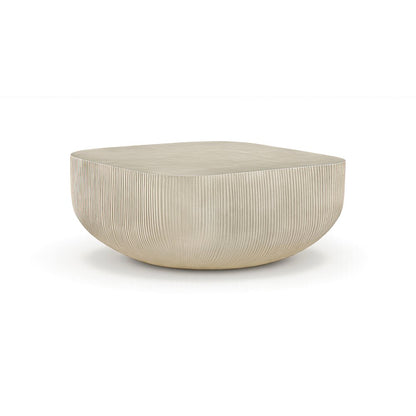 Sonara Beige Concrete Indoor/Outdoor Coffee Table