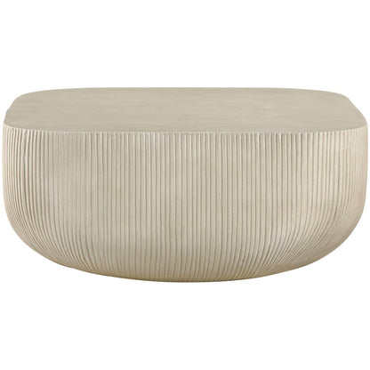 Sonara Beige Concrete Indoor/Outdoor Coffee Table
