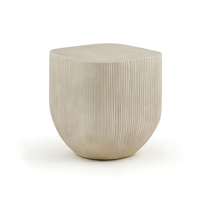 Sonara Beige Concrete Indoor/Outdoor End Table